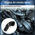 Engine Air Intake Hose for BMW 3 Series E90 2005-2011 with Rubber Clamp