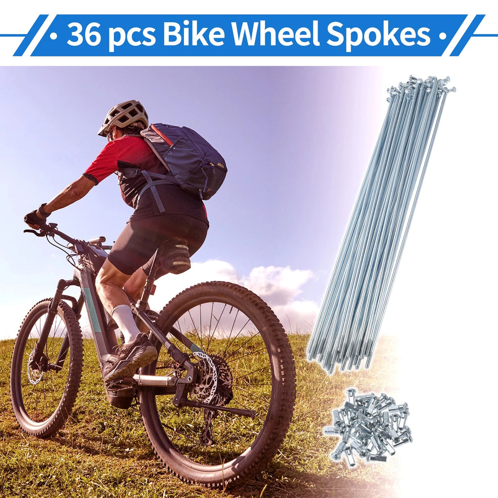 Bicycle Spokes Nipple Set 215mm for Universal Replacement (2000–2025)