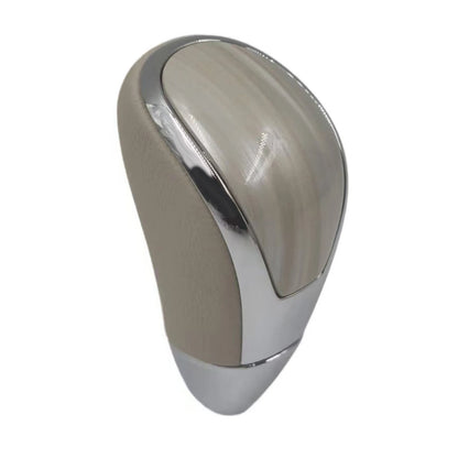 Beige Chrome Gear Shift Knob Handle for Nissan Murano (2015–2018)