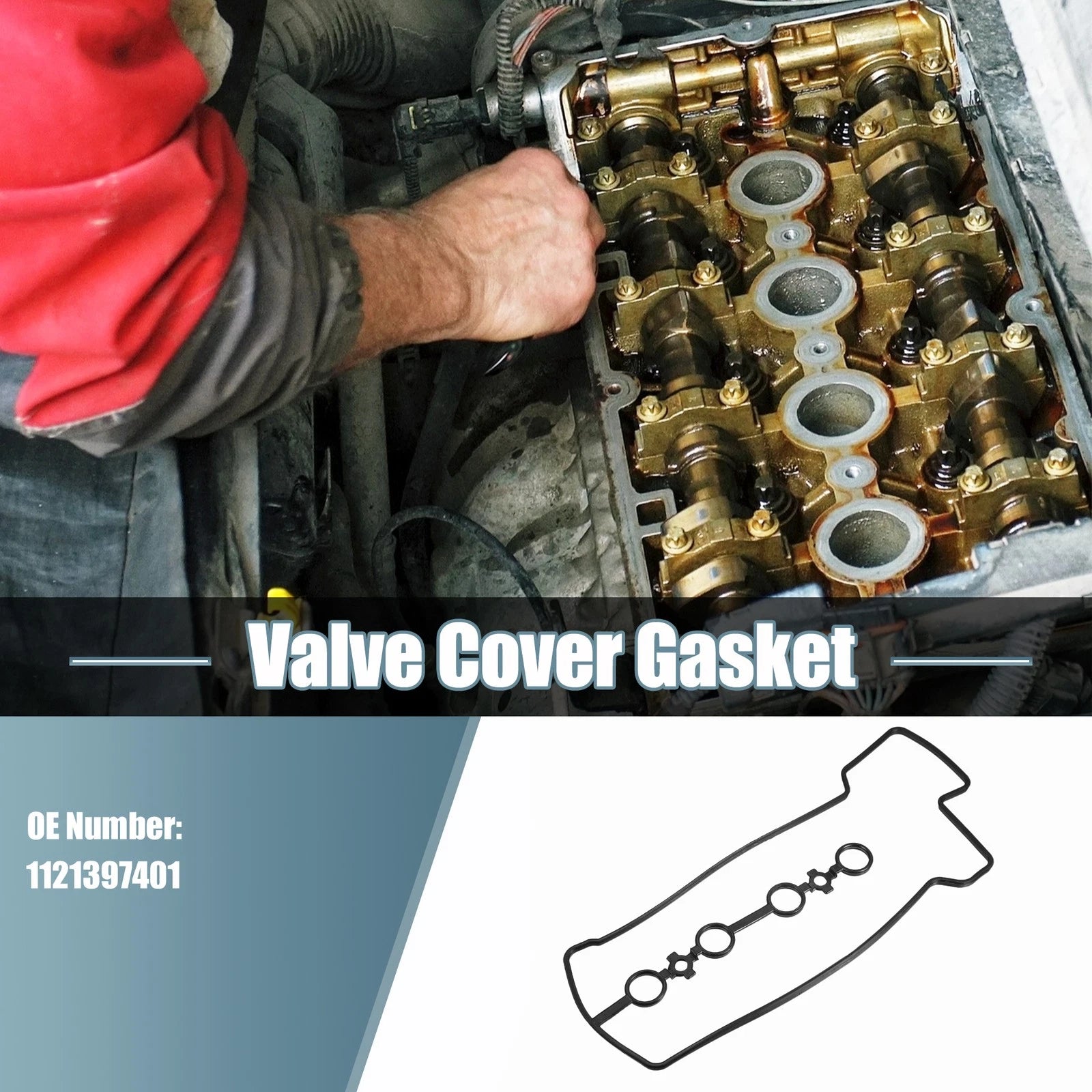 Engine Valve Cover Gaskets Replacement for Toyota Yaris 1.3L (2002–2012)