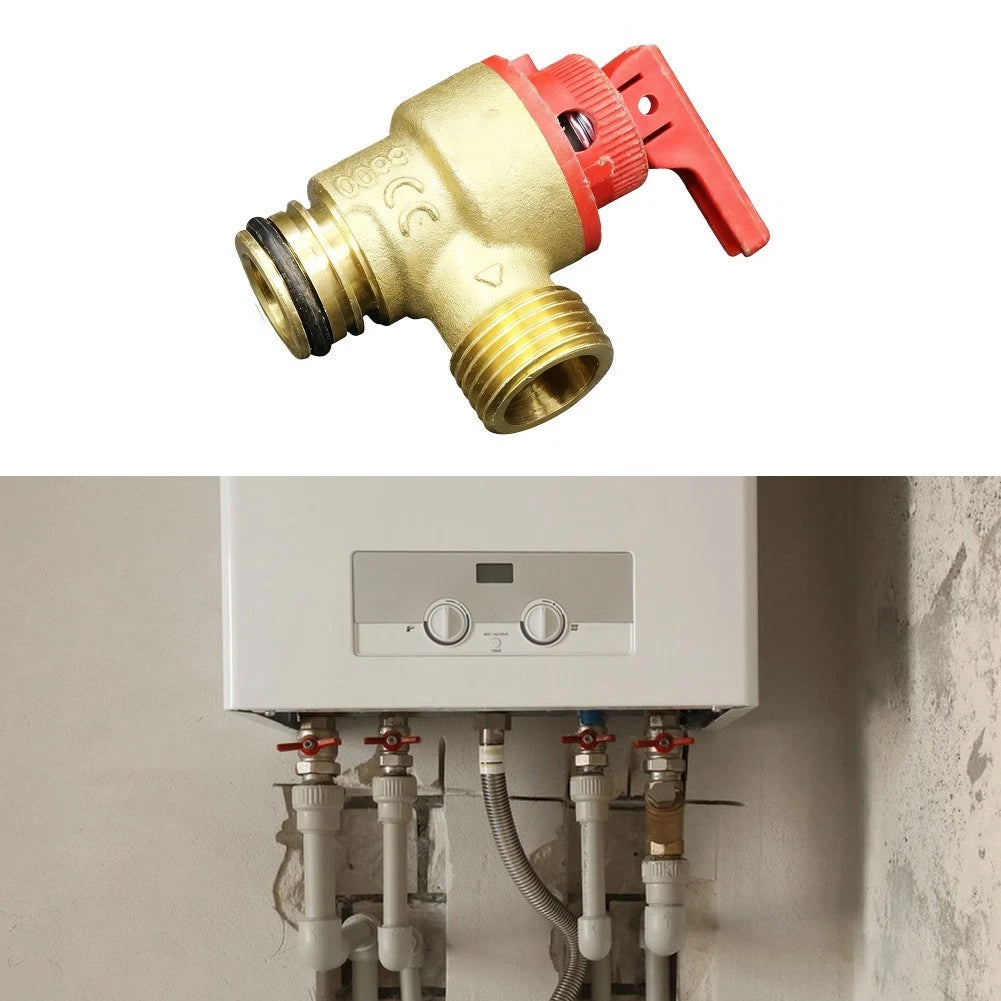 Safety Valve Pressure Relief Valve for Gas Boiler Accessories
