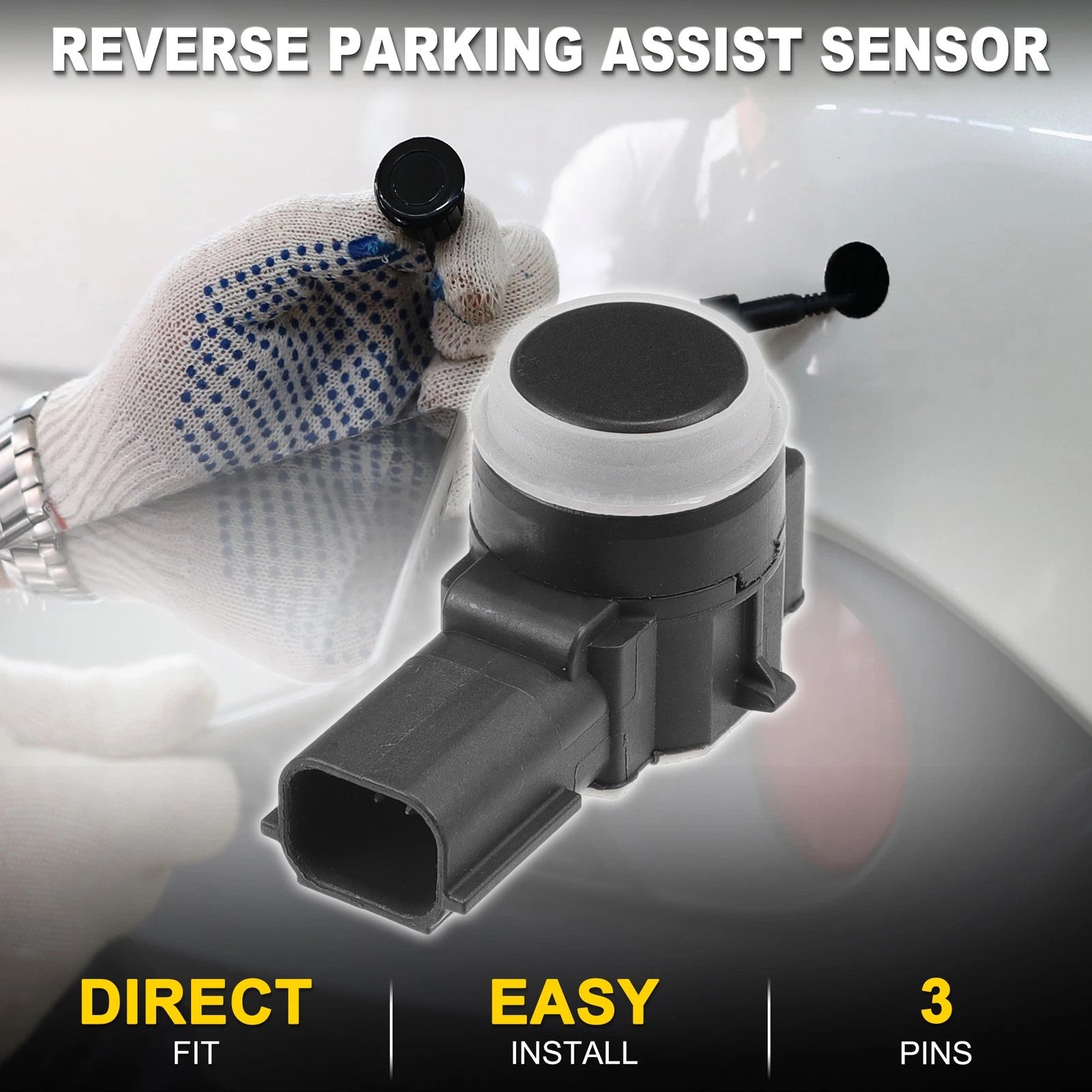 Reverse Parking Assist Sensor Replacement for Chrysler 200 (2015–2017) Rear
