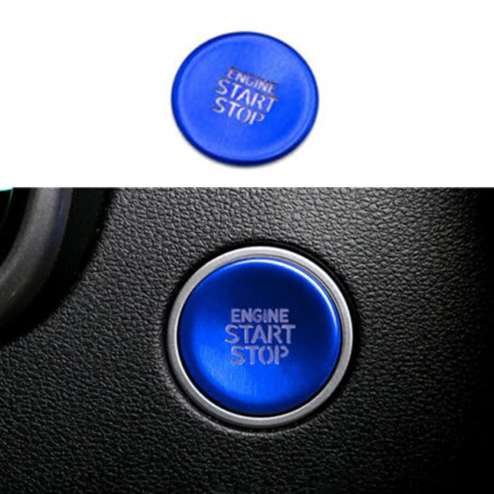 Engine Start Stop Button Switch Cover Trim for Hyundai Tucson (2016–2021)