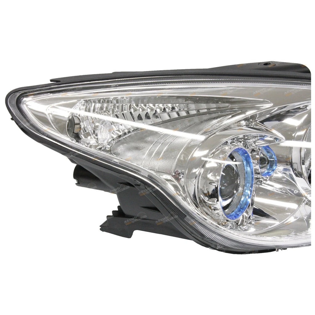 RH Chrome Headlight for Hyundai i30 FD (2007–2009) RHS