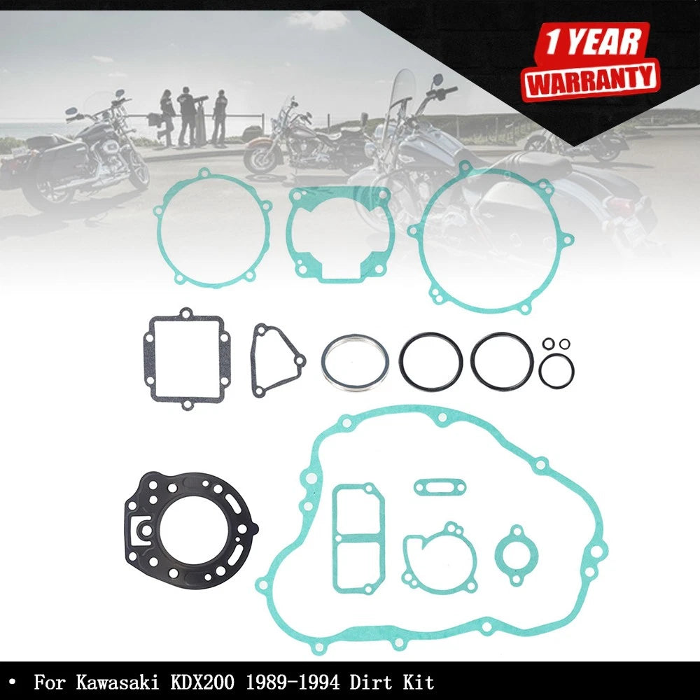 Engine Gasket Kit for Kawasaki KDX200 (1989–1994)