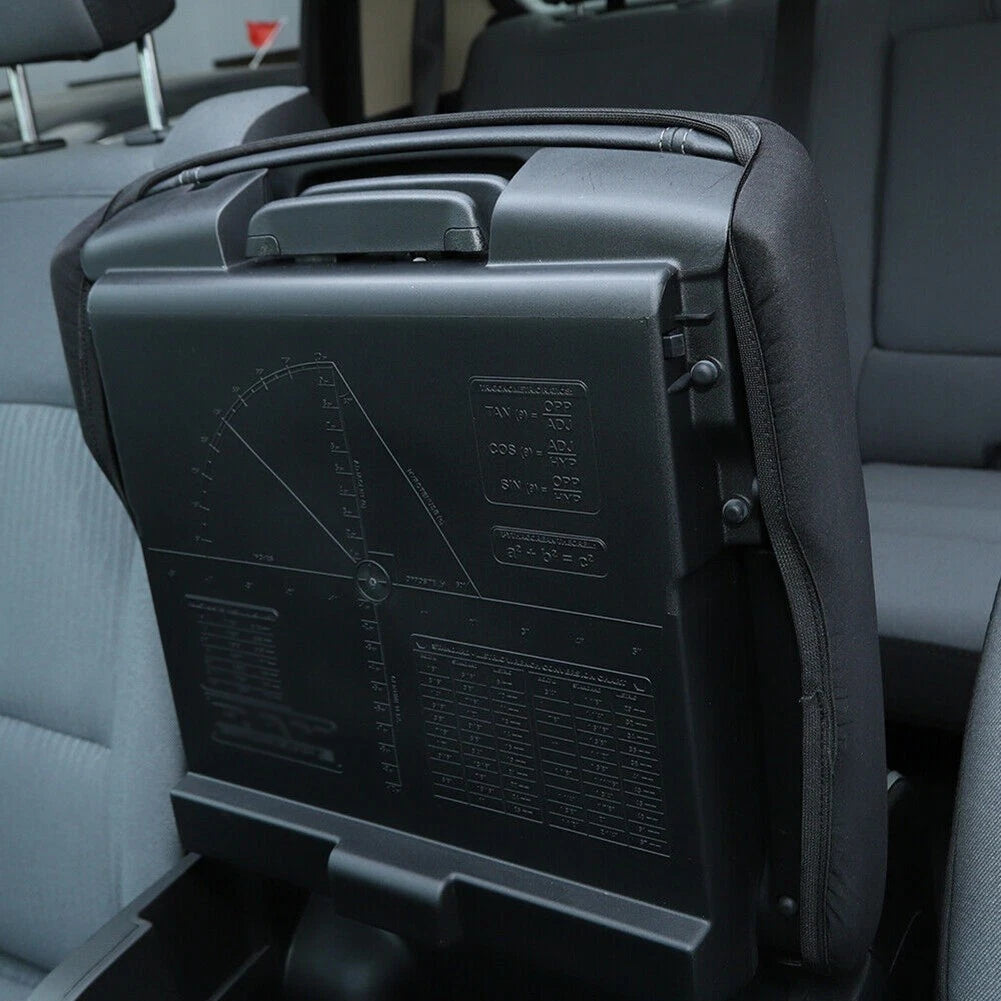 Armrest Box Pad Cover for Car Center Console (1 Pcs, Black)