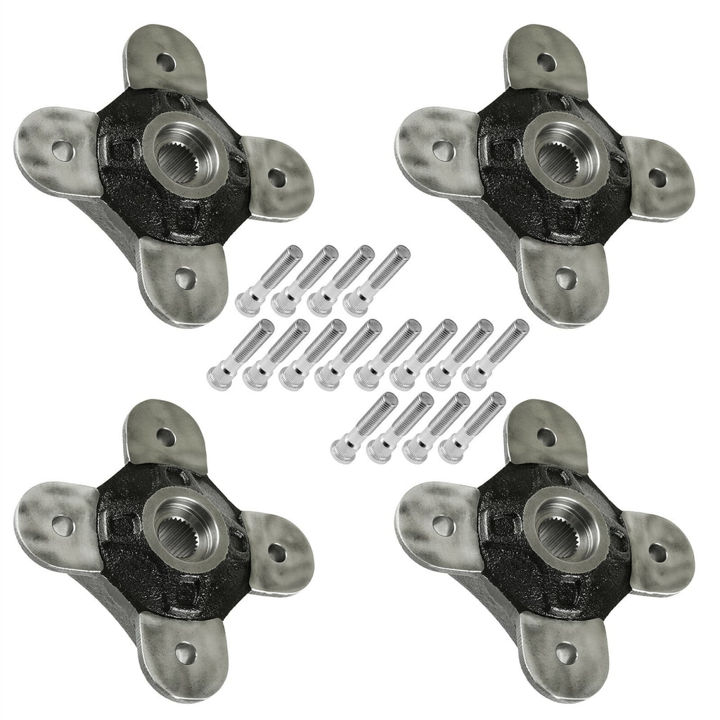 Front Rear Wheel Hub Replacement for Polaris RZR XP Turbo (2018–2021)