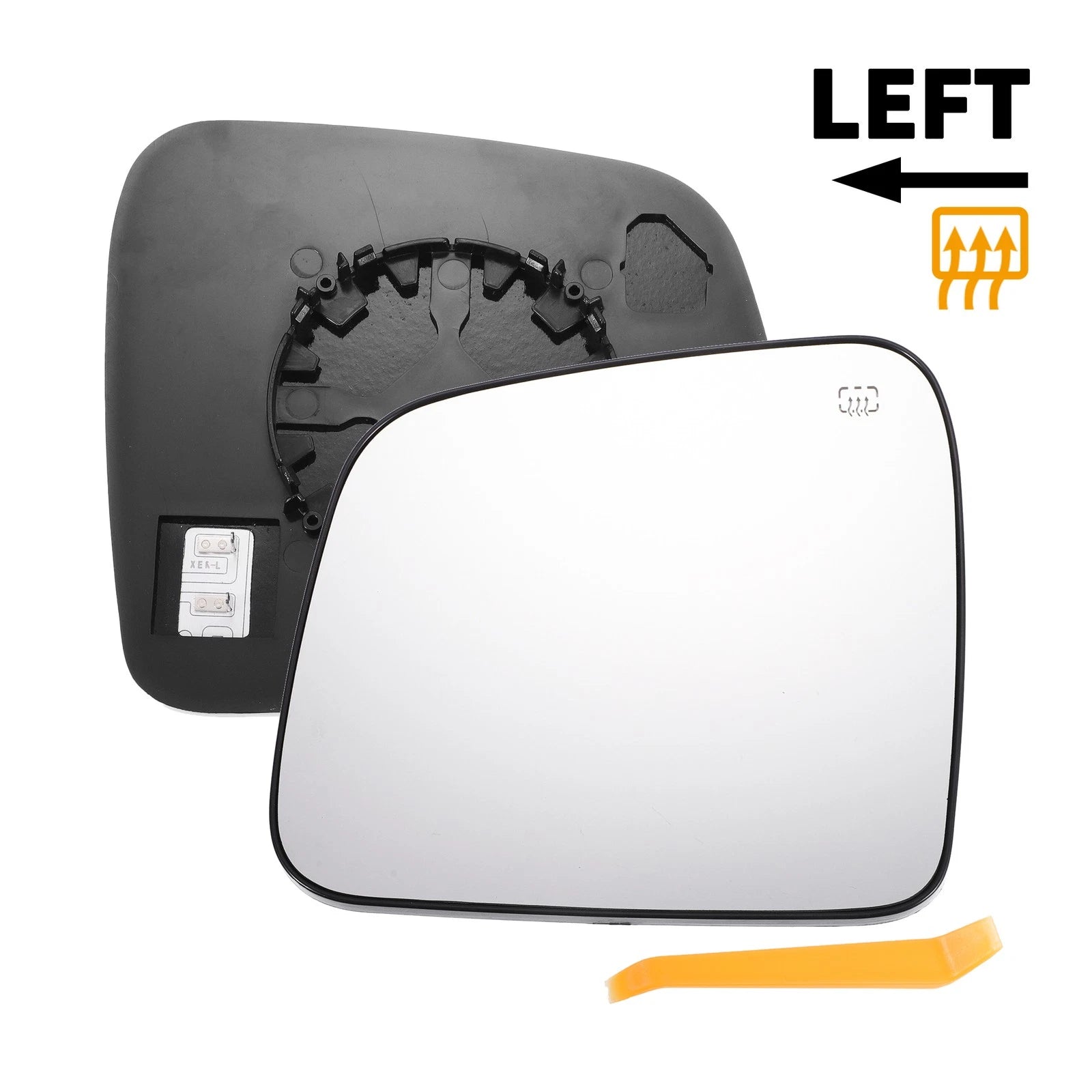 Left Side Mirror Glass w Heated Back for Dodge Durango (2011–2019)