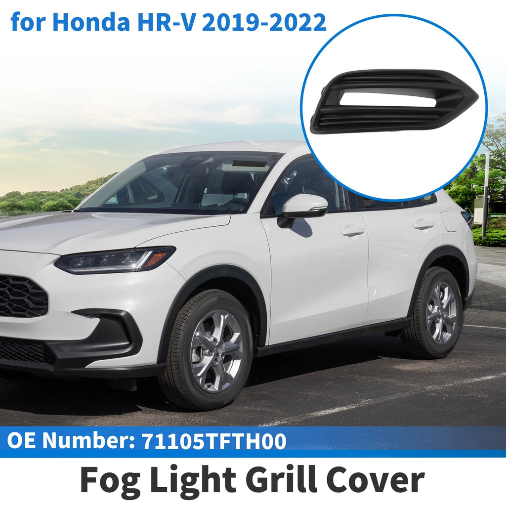 Front Right Fog Light Grille Replacement for Honda HR-V (2019–2022)