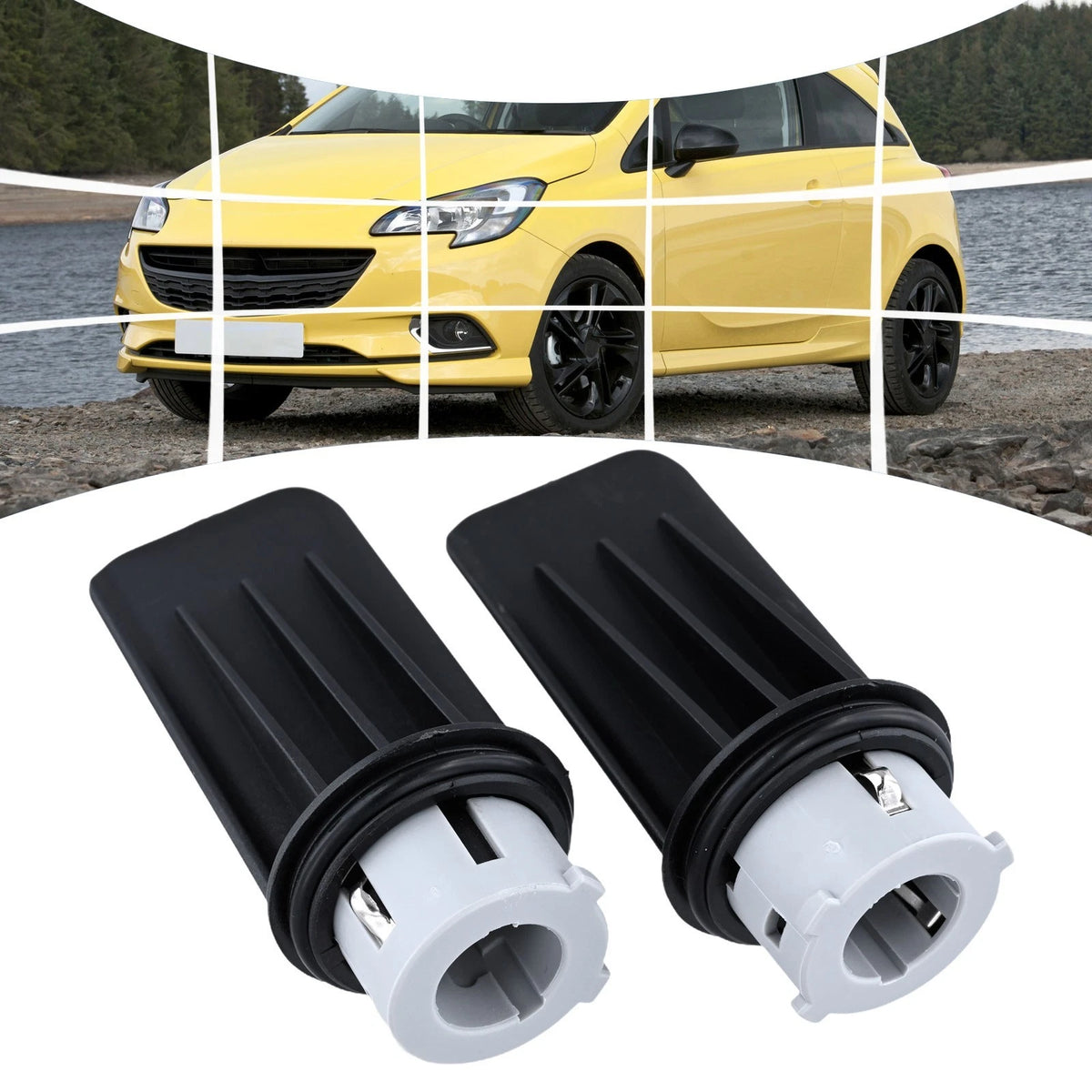 Reliable Indicator Turn Signal Light Socket For Vauxhall For CORSA C (2 Pcs)