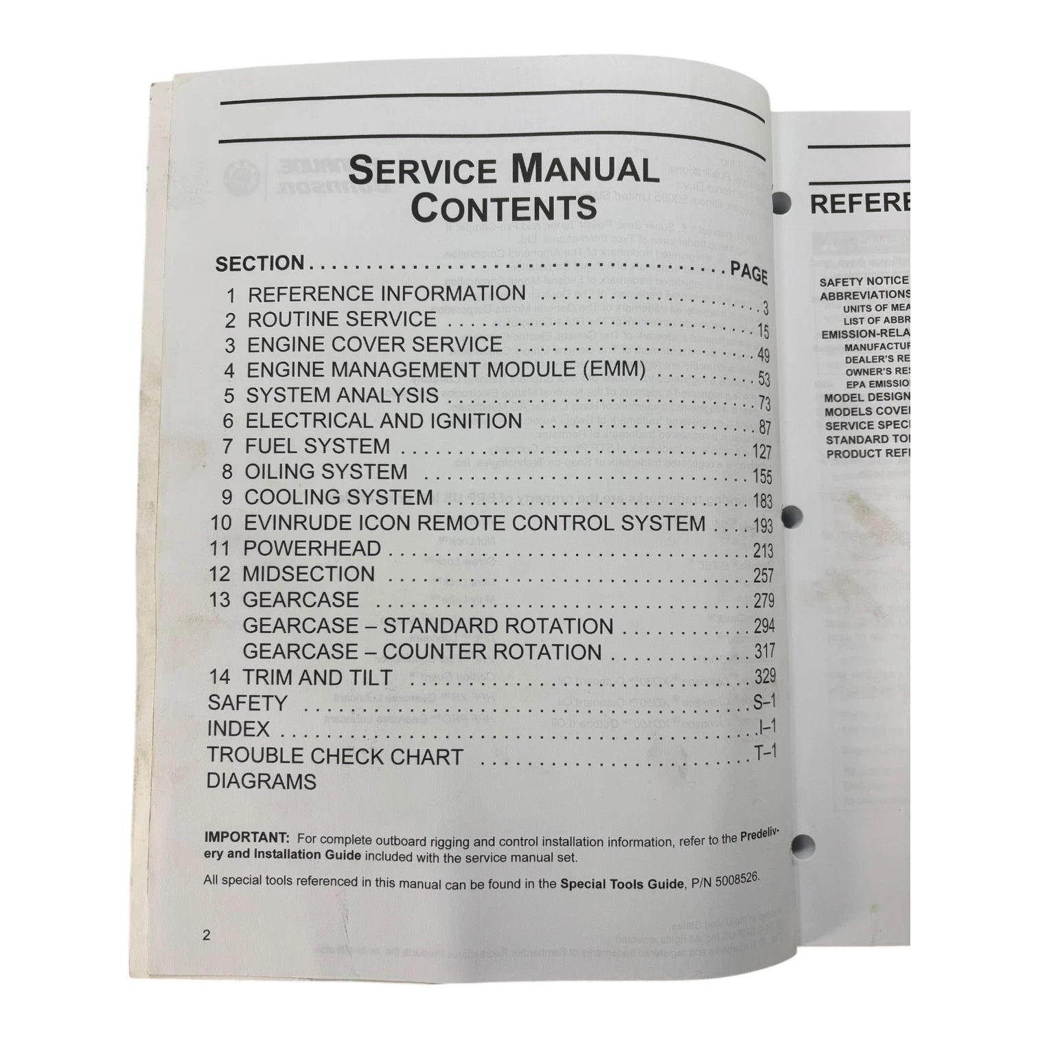Evinrude E-TEC Service Manual 5008334 for 200/225/250/300 HP V6 (2011)