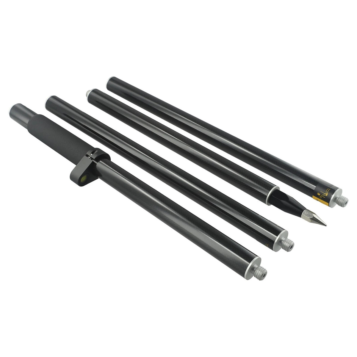 2M Carbon Fiber Survey Pole for GPS GNSS RTK-Prism (32mm, 4-Section)