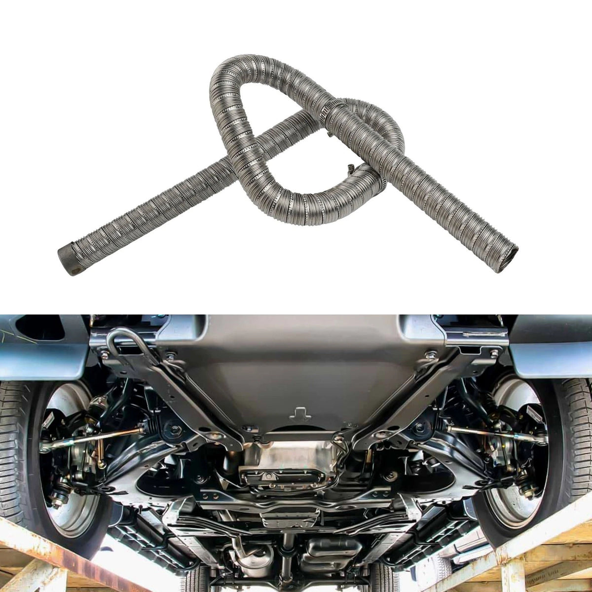 Stainless Steel Exhaust Hose for Efficient Heat Management