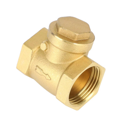 1" Brass Check Valve for Plumbing NPT Fitting (Long-Lasting)