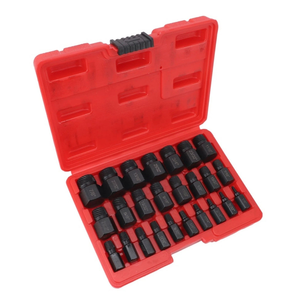 Multi Size Hex Head Screw Extractor Set for Bolts and Studs Removal