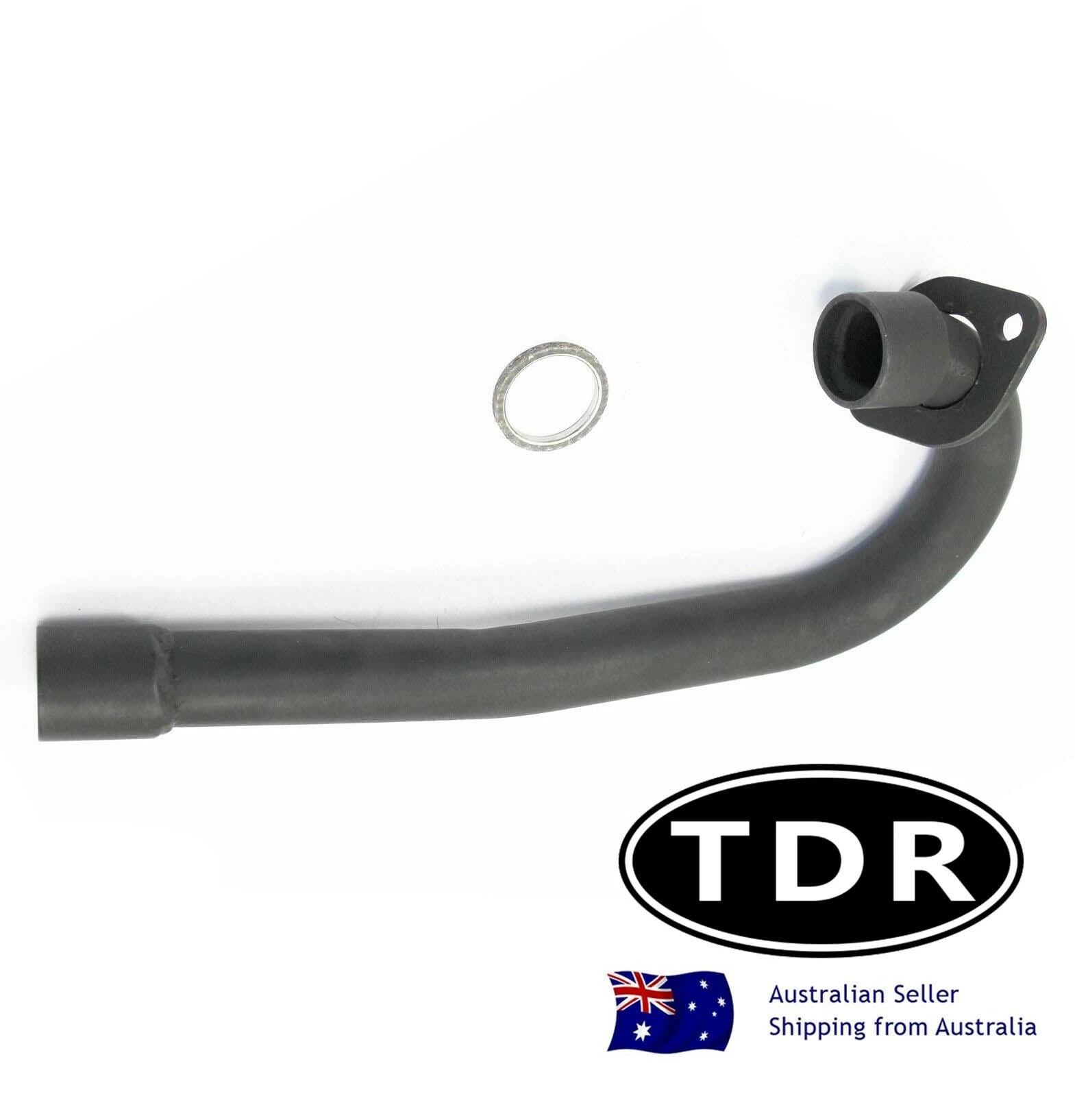 Exhaust Head Pipe Header with Gasket for 250cc ATV Quad (2000–2023)