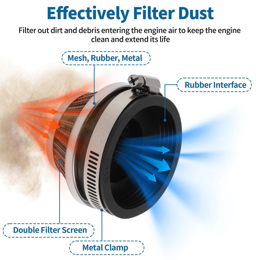Air Filter for Motorcycle (58mm)