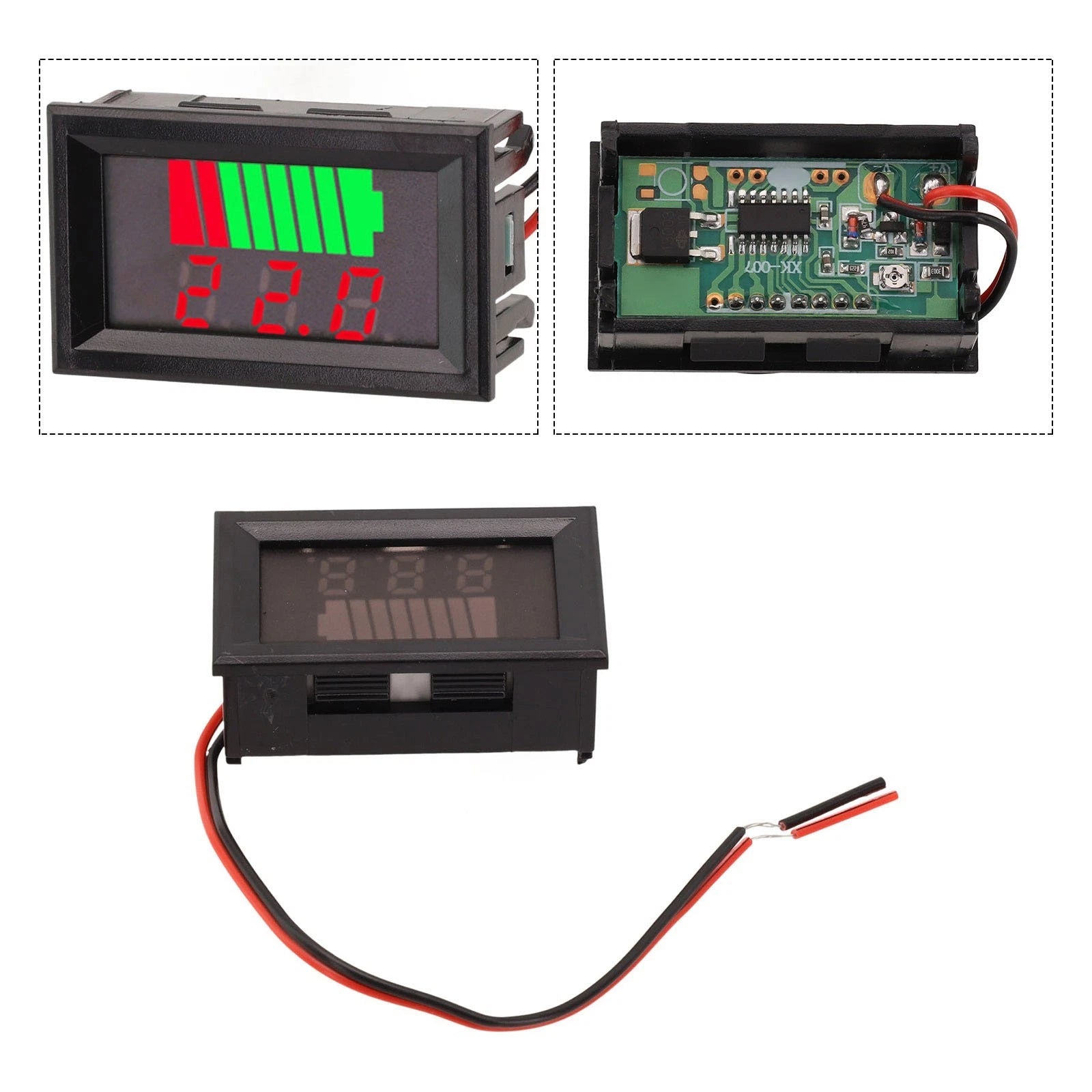 Battery Charge Indicator for Various Battery Types