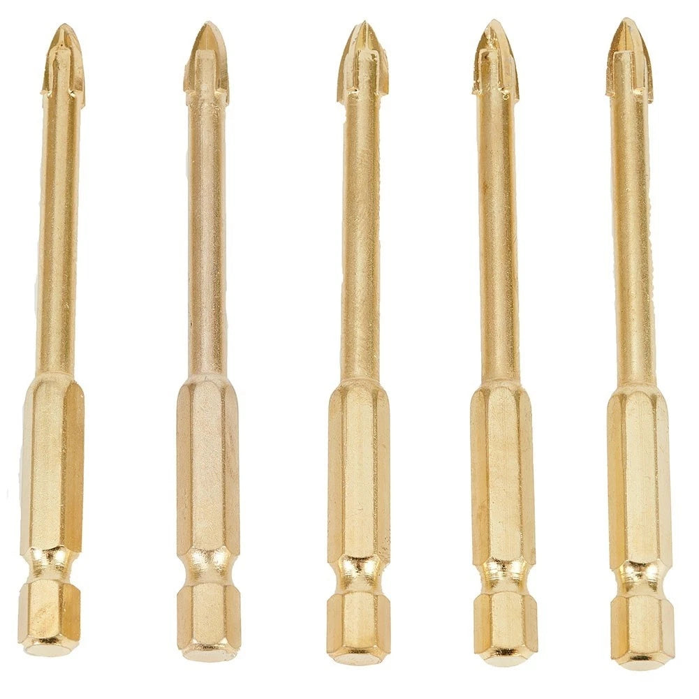 5PCS Drill Bits Set for Ceramic Wall Glass Punching