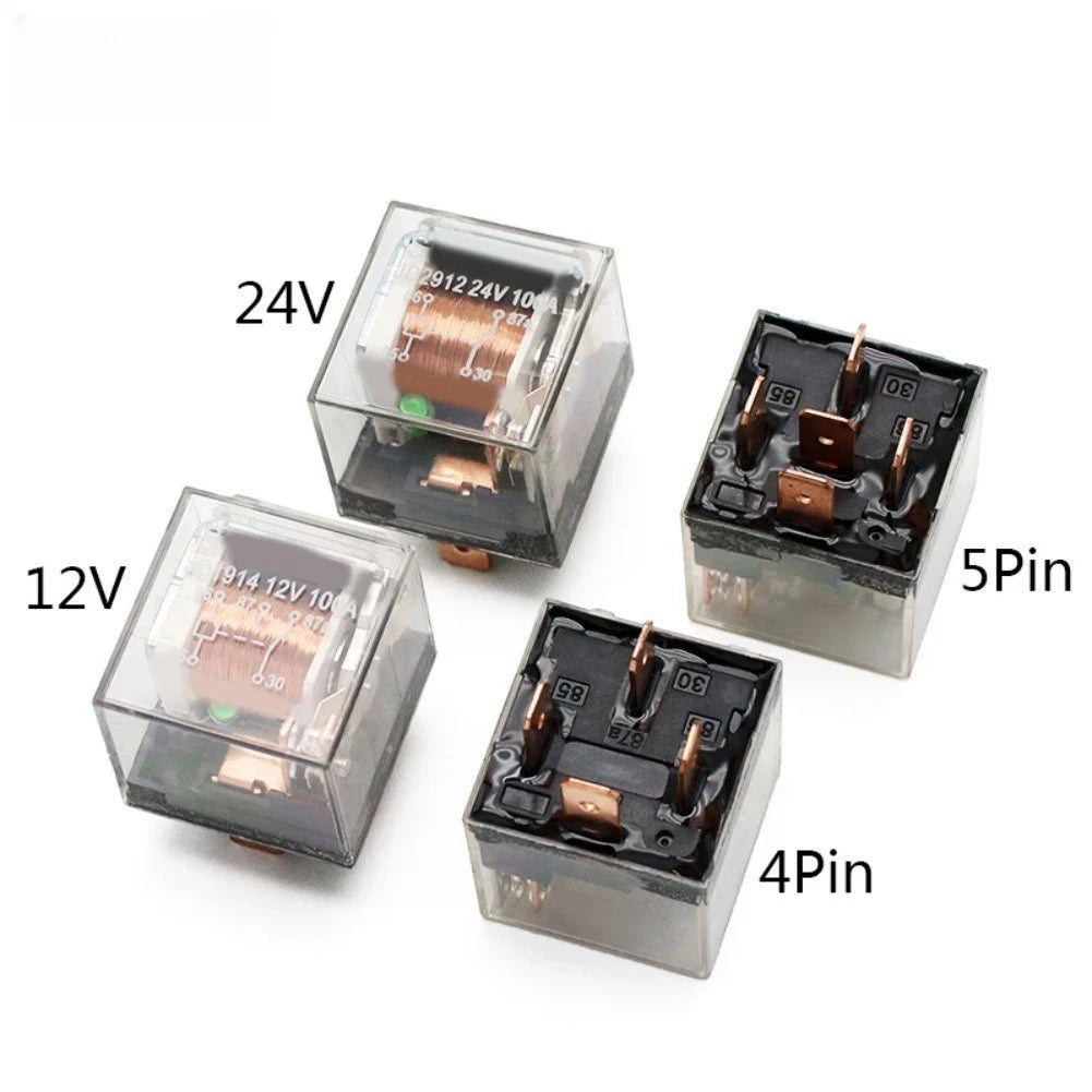 5-Pin Sealed Relay for Motor Forward Reverse Changeover
