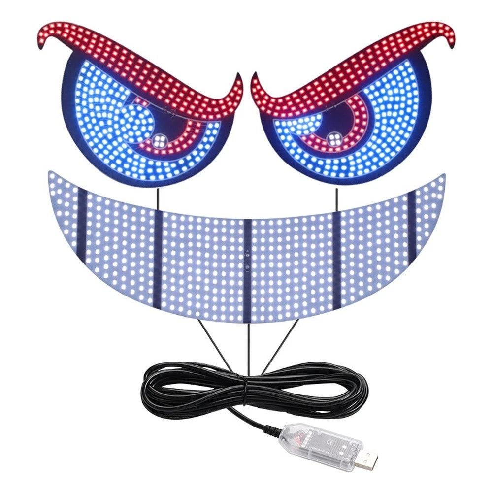 2X LED Devil Eye Decorative Lights for Sedan Truck SUV