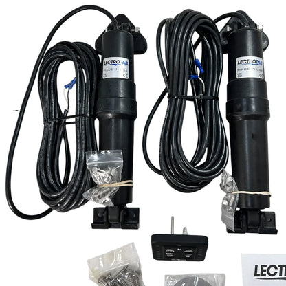 Lectrotab Marine Actuators for (23' Cables, 4x12'' SS Trim Tabs)