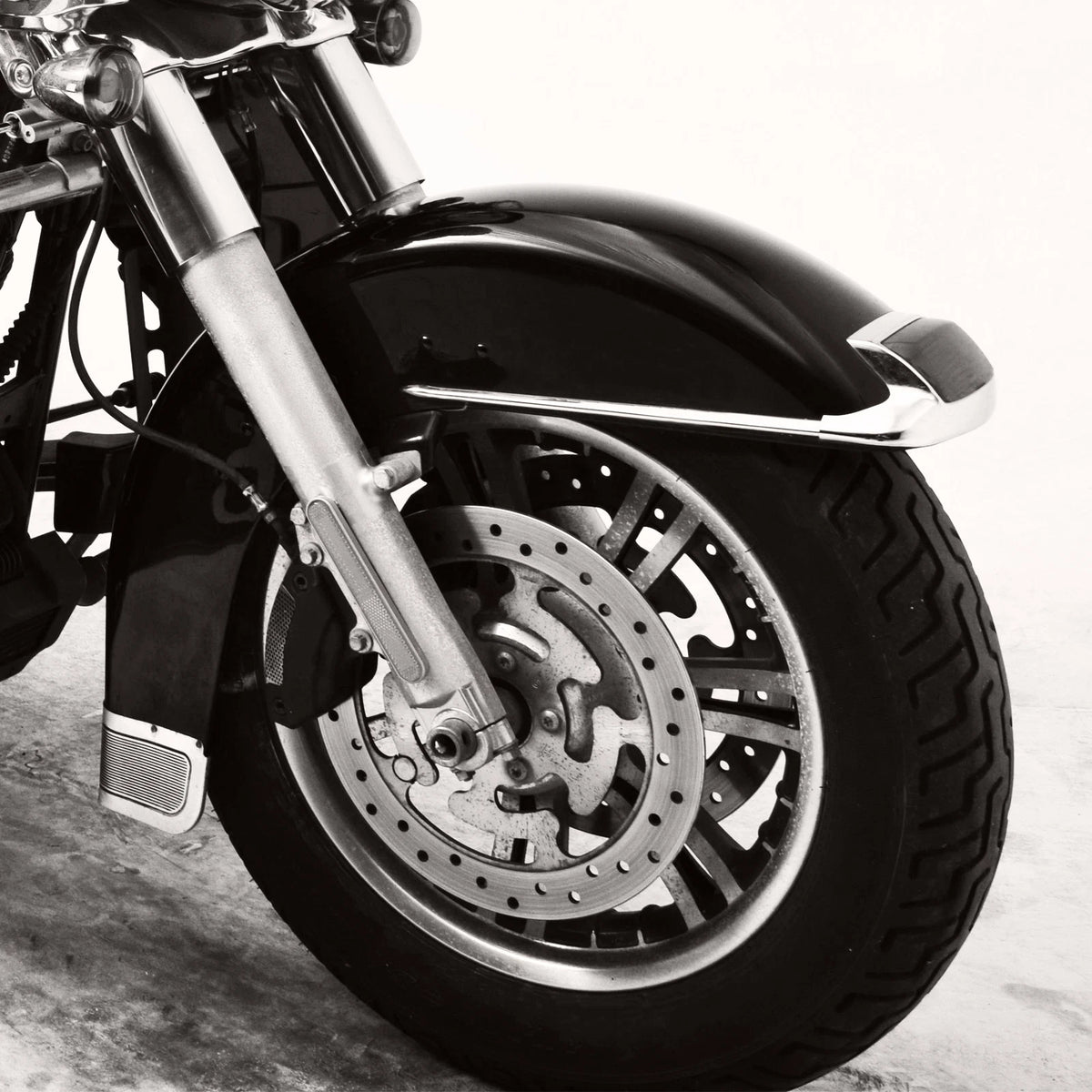 Painted Front Fender for Harley Electra Glide, Ultra Limited, Road King (1989–2013)