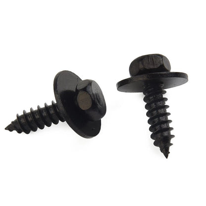 20 Pc Set Hex Washer Head Self-Tapping Screws for Automotive