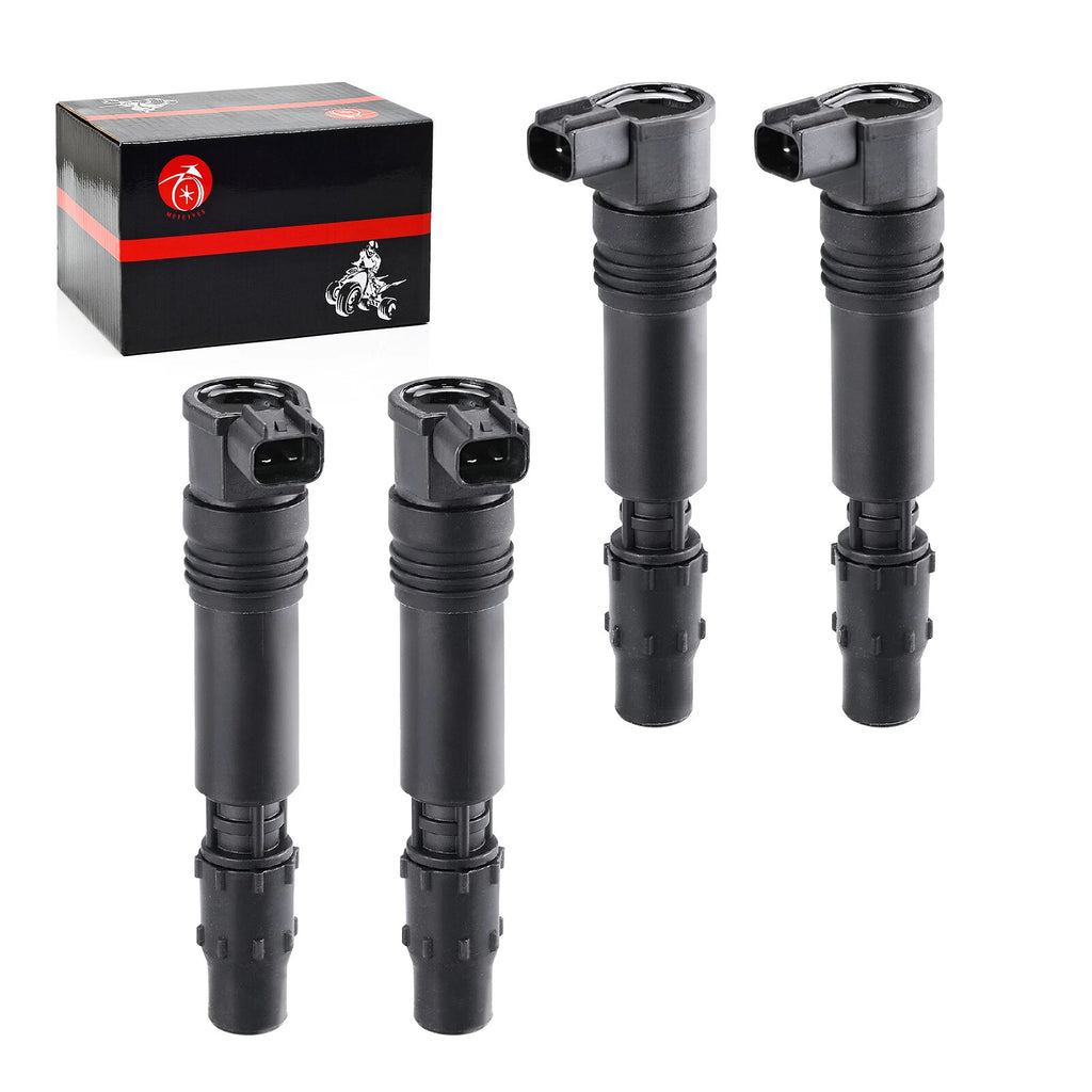 Set of 4 Ignition Coils for Honda CBR954RR (2002–2003) CBR929RR (2000–2001) / 30700-MBW-611