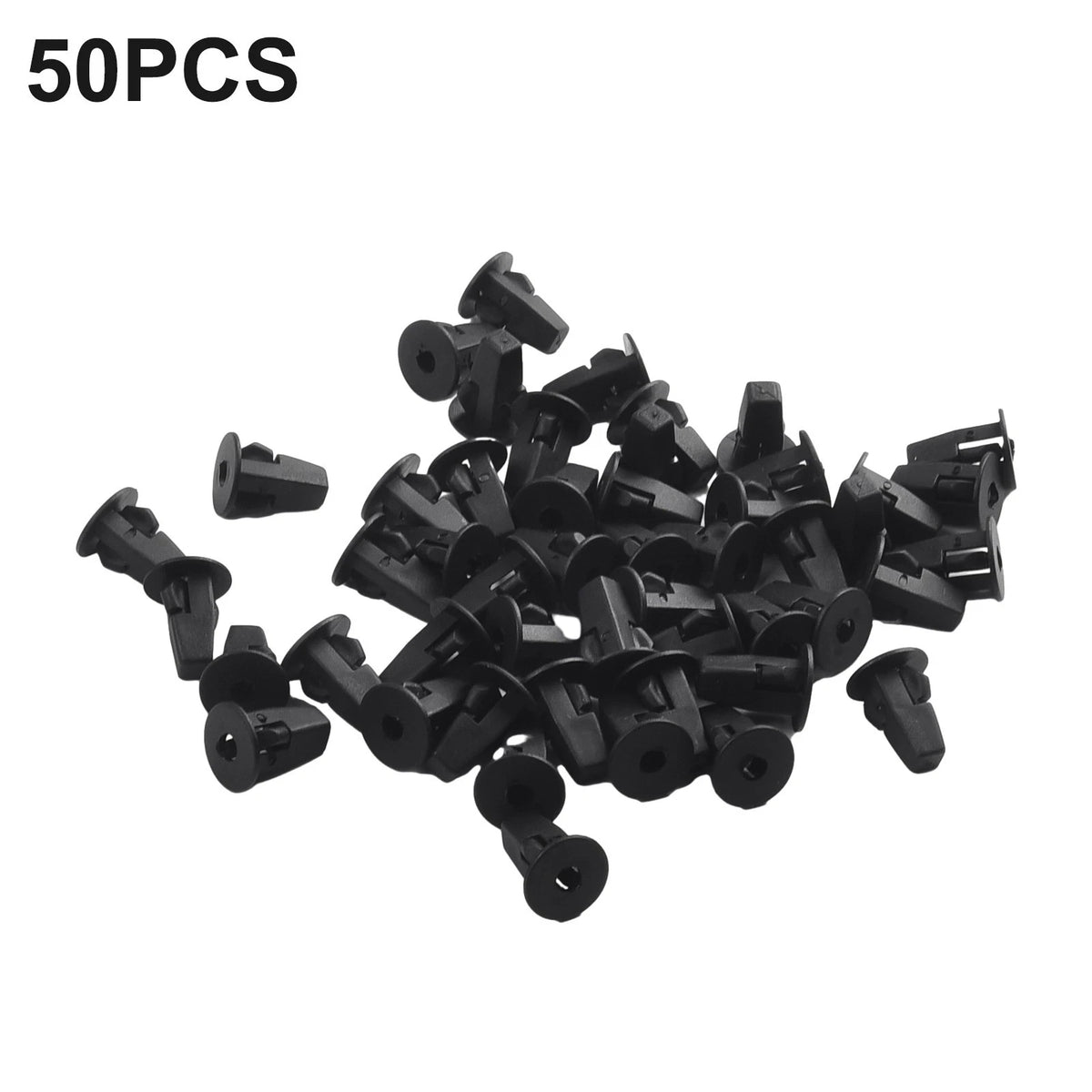 50X 8mm Clips Plastic Push Type Rivet Retainer Fastener For Toyota for lexus