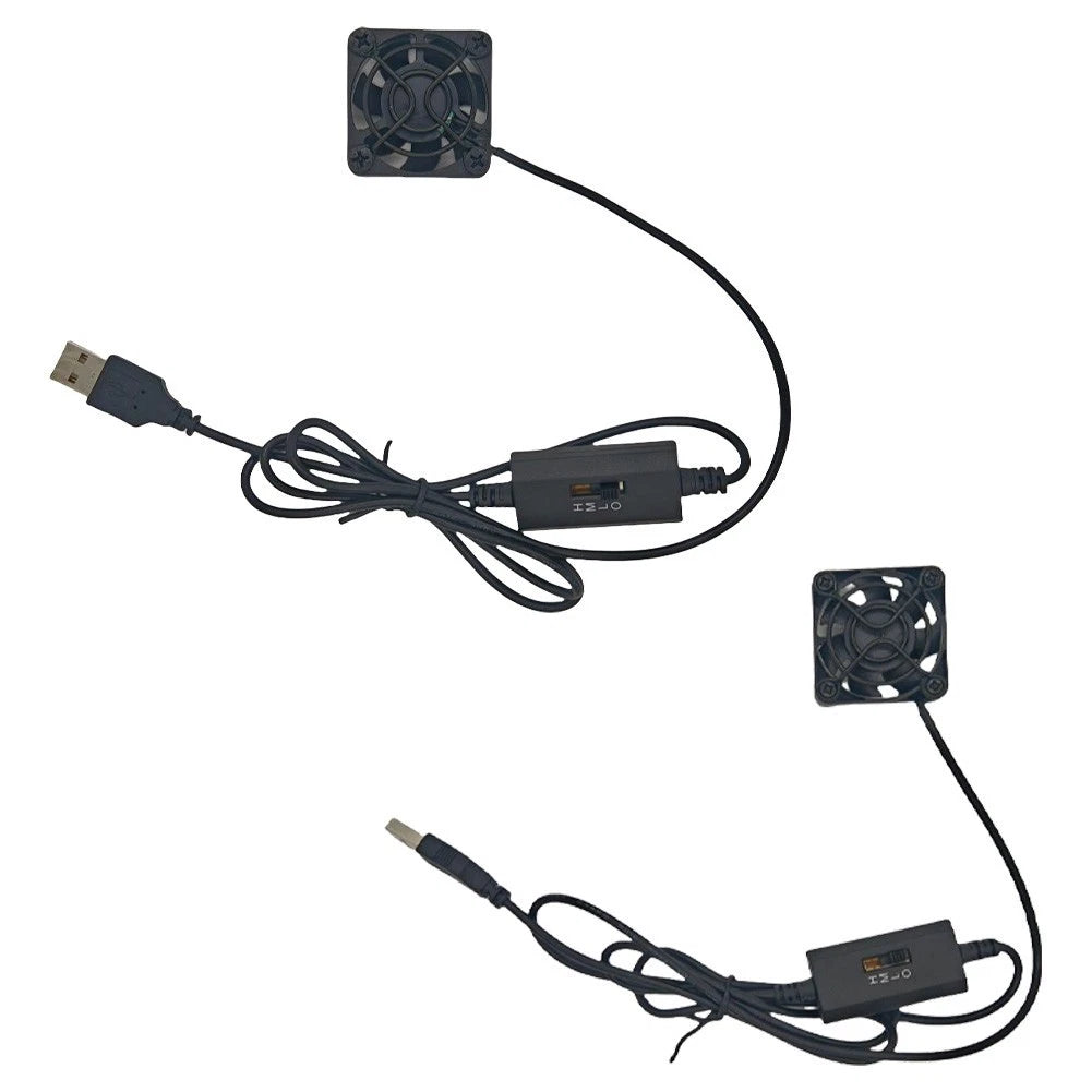 40mm USB Fan with 3 Adjustable Speeds for Enhanced Cooling Performance