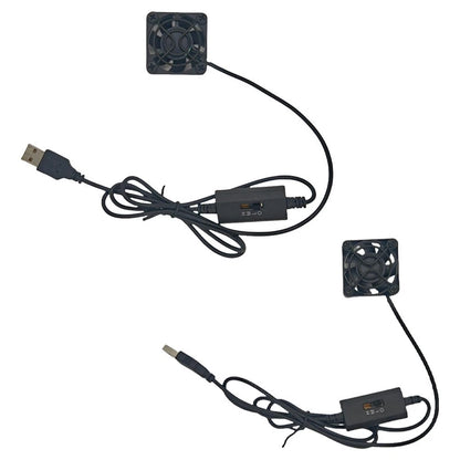 40mm USB Fan with 3 Adjustable Speeds for Enhanced Cooling Performance