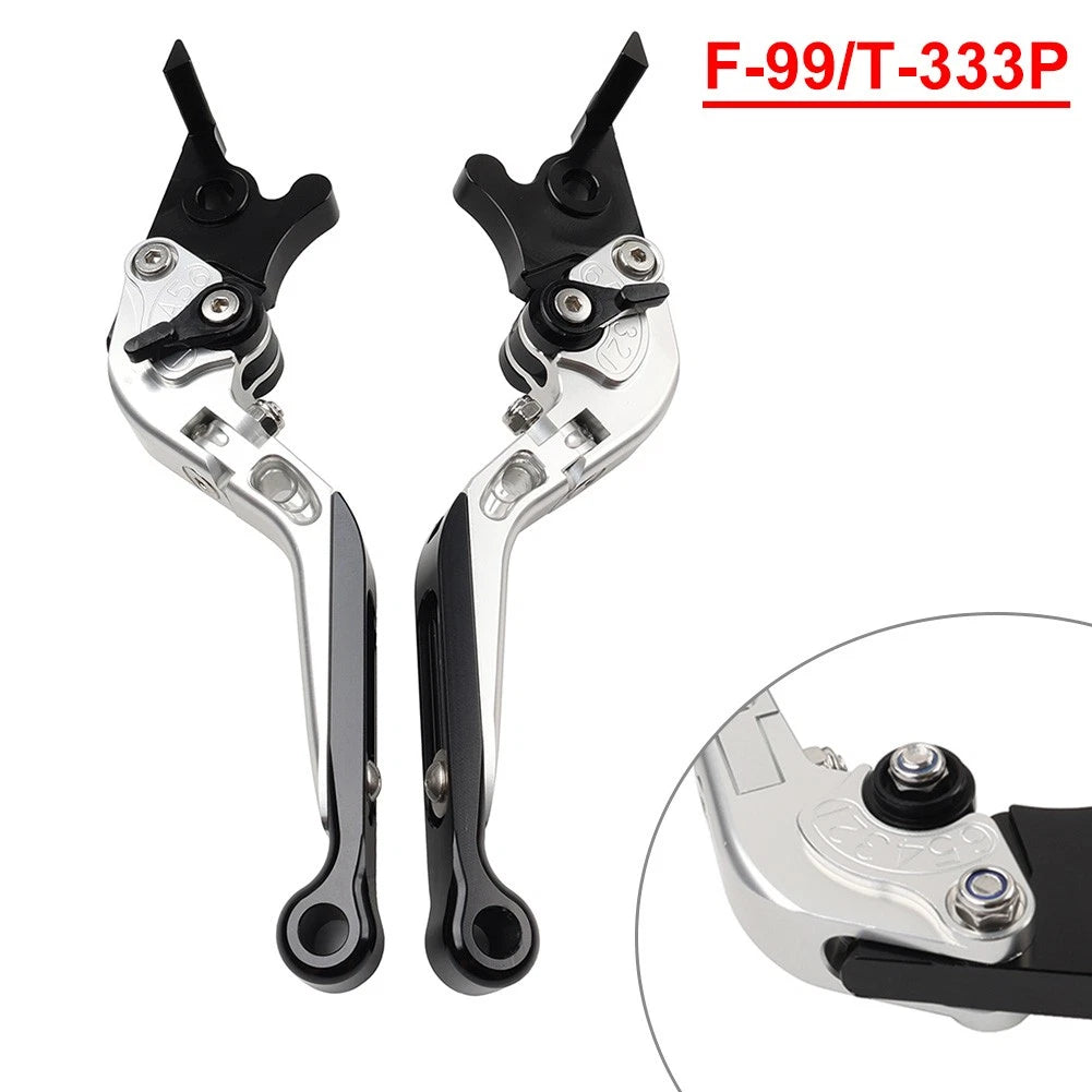 CNC Folding Extendable Brake Clutch Levers For 765 Street Triple R SPEED TWIN