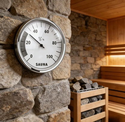 Sauna Hygrometer Wall Mounted Mechanical Control for Sauna