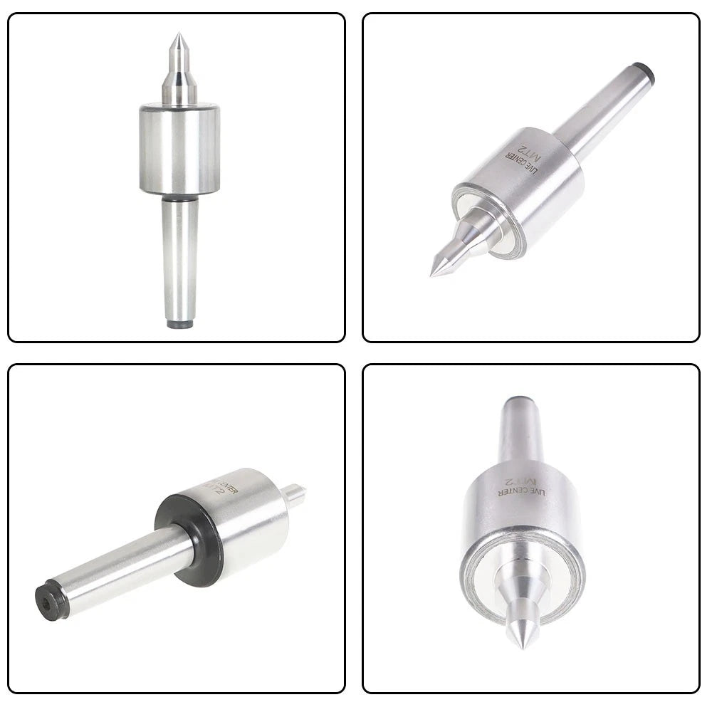 MT2 Live Center for Long Spindle Tool (Precision 0.000197)