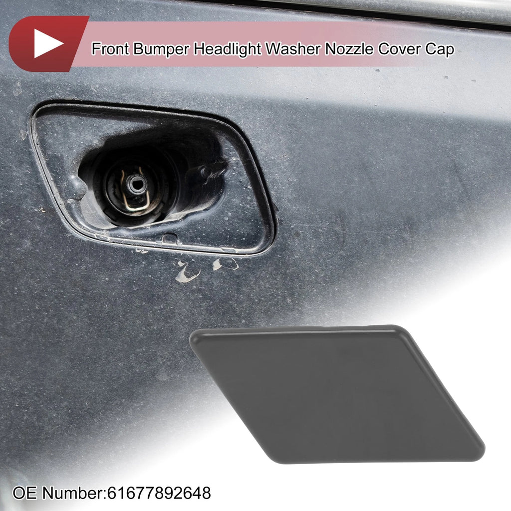Headlight Washer Nozzle Cover Cap Replacement for BMW 335i xDrive (2010–2016)