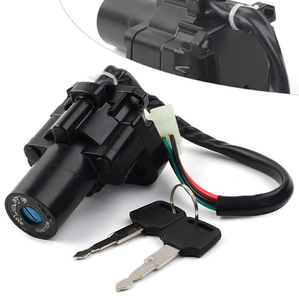 Ignition Switch Lock Set with Keys for Yamaha YZF1000/600, XJR600/400 (1993–2002)
