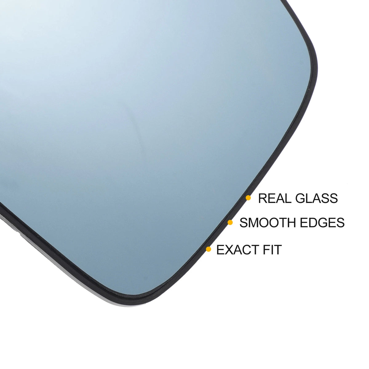 Left Driver Side Heated Convex Blue Mirror Glass for Fiat Ulysse (1994–2002)