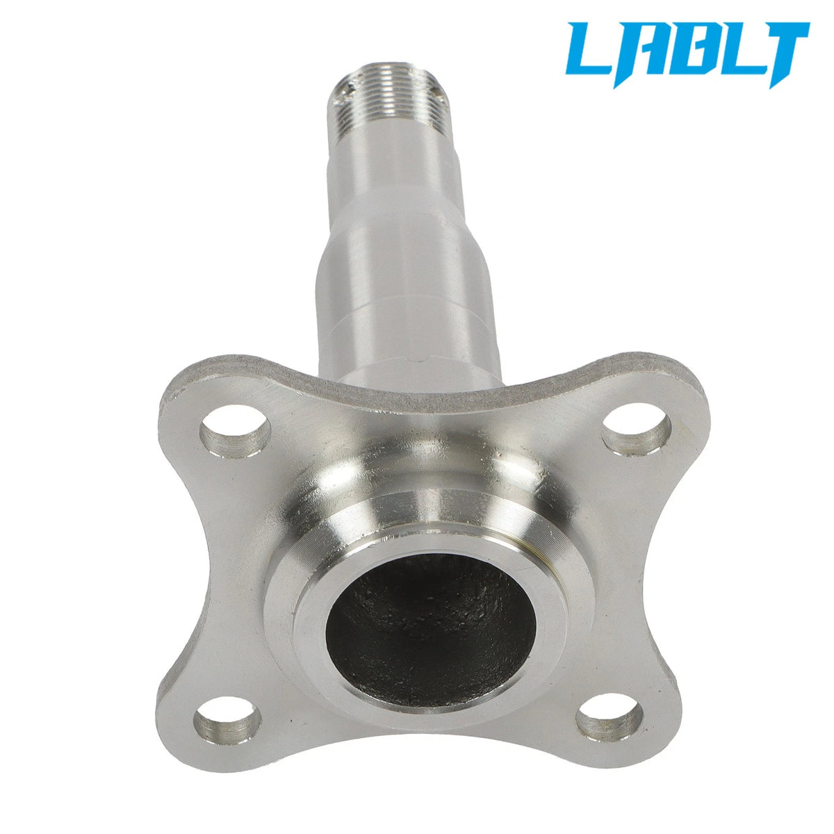1 Pc Weld-On Round #84 Spindle w/Brake Flange & Bearing Kit for 3500 lbs
