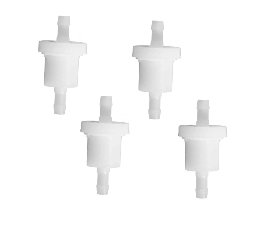 4X In-Line Fuel Filters for Yamaha (1985–2008) 646-24251-02-00