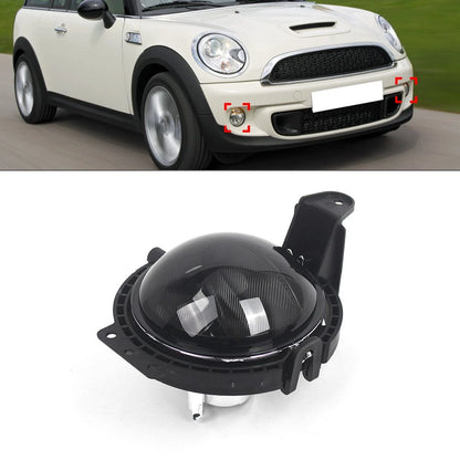 Smoked Black Front Fog Light for BMW Mini R55 R56 R57 R58 R59 (2006–2014)