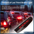 LED Third Brake Light for Opel Vauxhall Corsa D (2006–2014) Red Housing