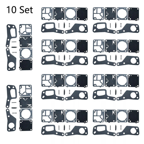 10X Carburetor Repair Kit for McCulloch Mini Mac 120 130 140 (Zama RB19 M1M7)