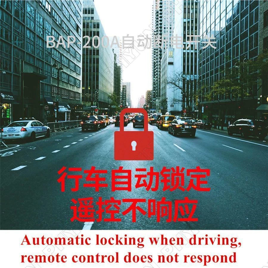 Wireless Remote Control Car Battery Disconnect Isolator Switch