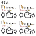 Set of 4 Carburetor Rebuild Kits for International Farmall IH H O4 W4 I4 HV