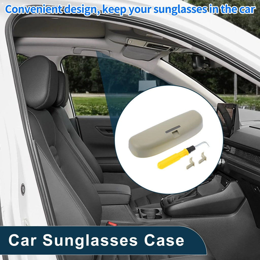 Car Sunglasses Case Storage Box for Audi A3 (2012–2021) Eyeglasses Holder