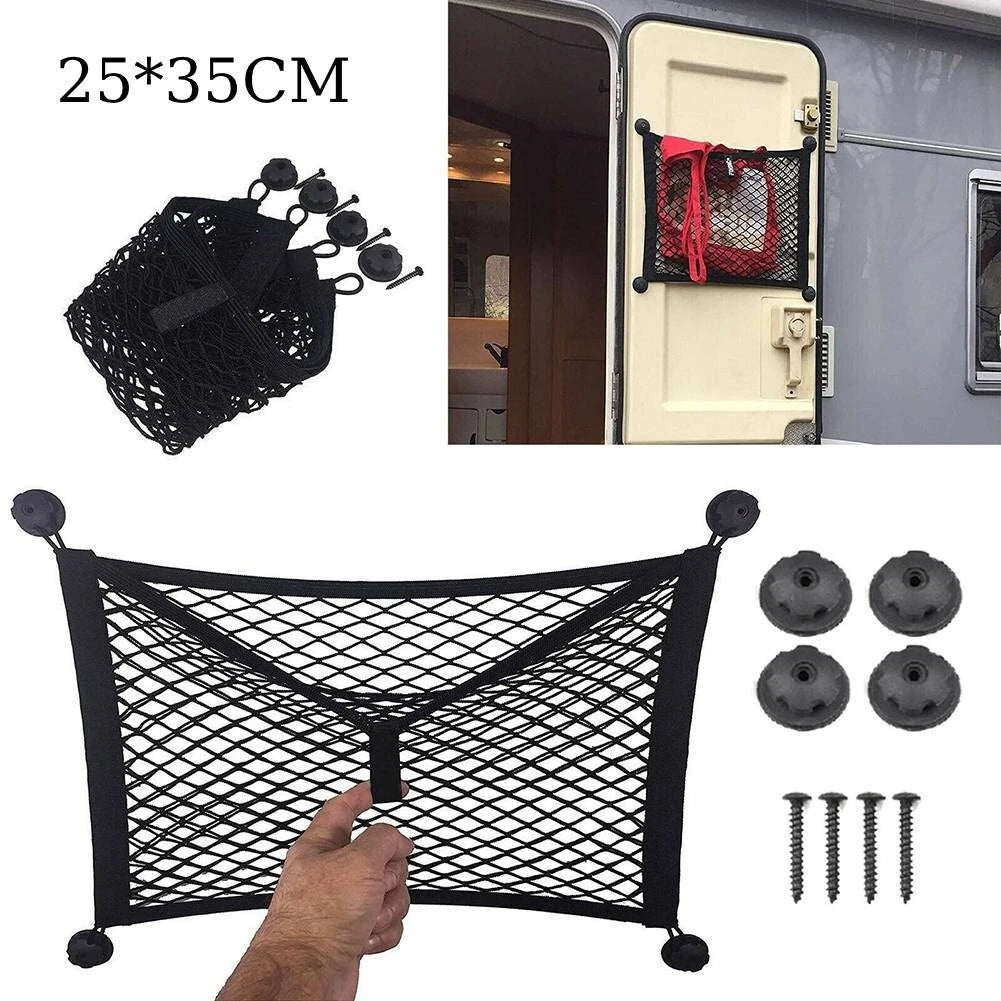Extra Large Elastic Storage Net for Van Motorhome Caravan Boat