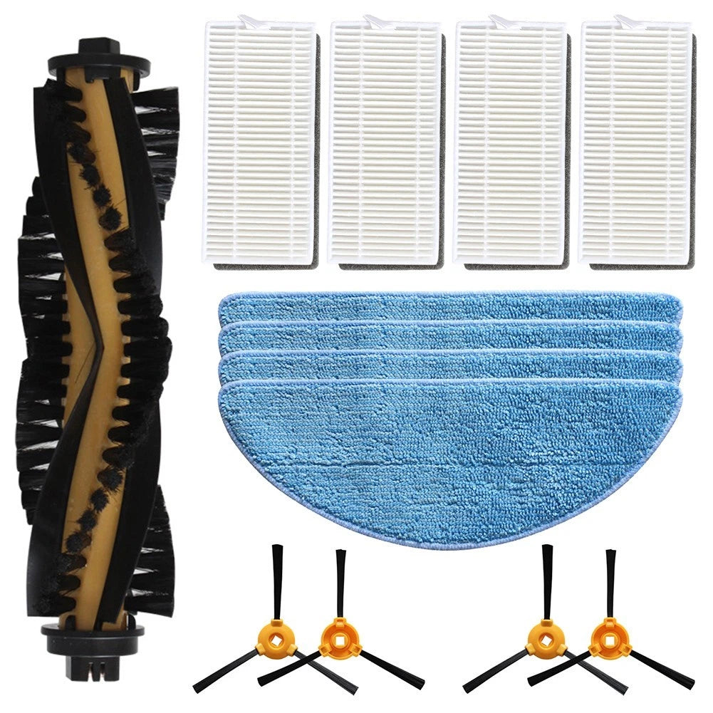 Main Side Brush Filter Mop Cloth Kit for Conga M50 (2018–2020)