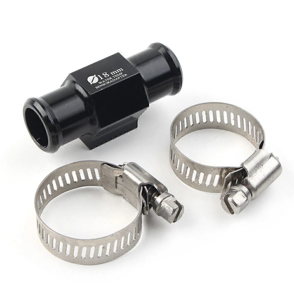 18mm Water Temp Temperature Joint Pipe Gauge Meter Radiator Sensor Hose Adapter