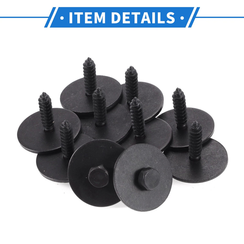 Fender Liner Splash Shield Screws Kit for Mercedes-Benz A220 (2019–2024)